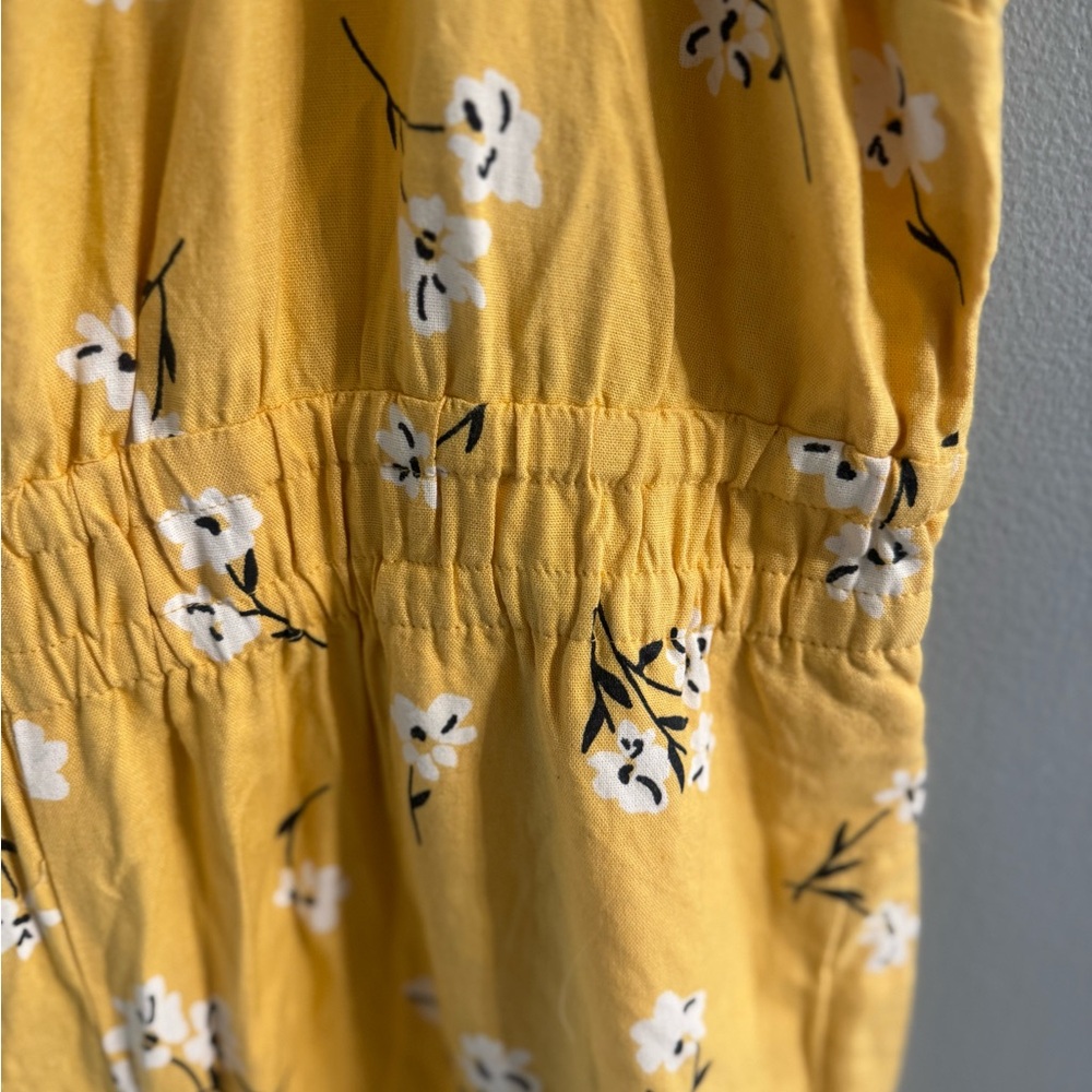 Dip Yellow Floral Dress - Picture 6 of 8